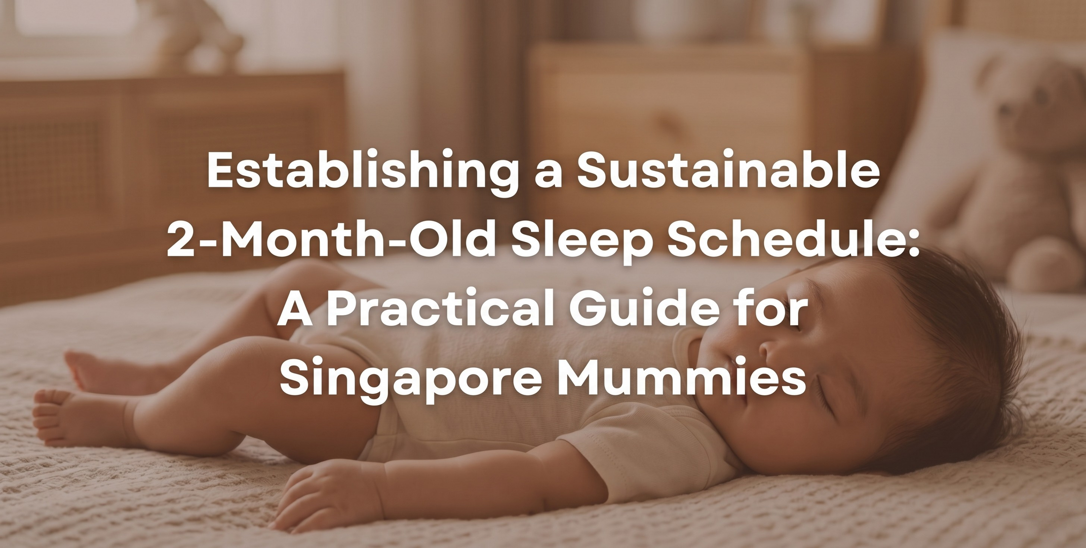 Establishing a Sustainable 2-Month-Old Sleep Schedule A Practical Guide for Singapore Mummies