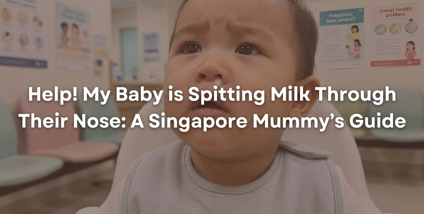 Help! My Baby is Spitting Milk Through Their Nose: A Singapore Mummy's Guide