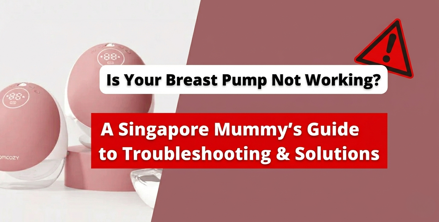 Is Your Breast Pump Not Working? A Singapore Mummy's Guide to Troubleshooting & Solutions