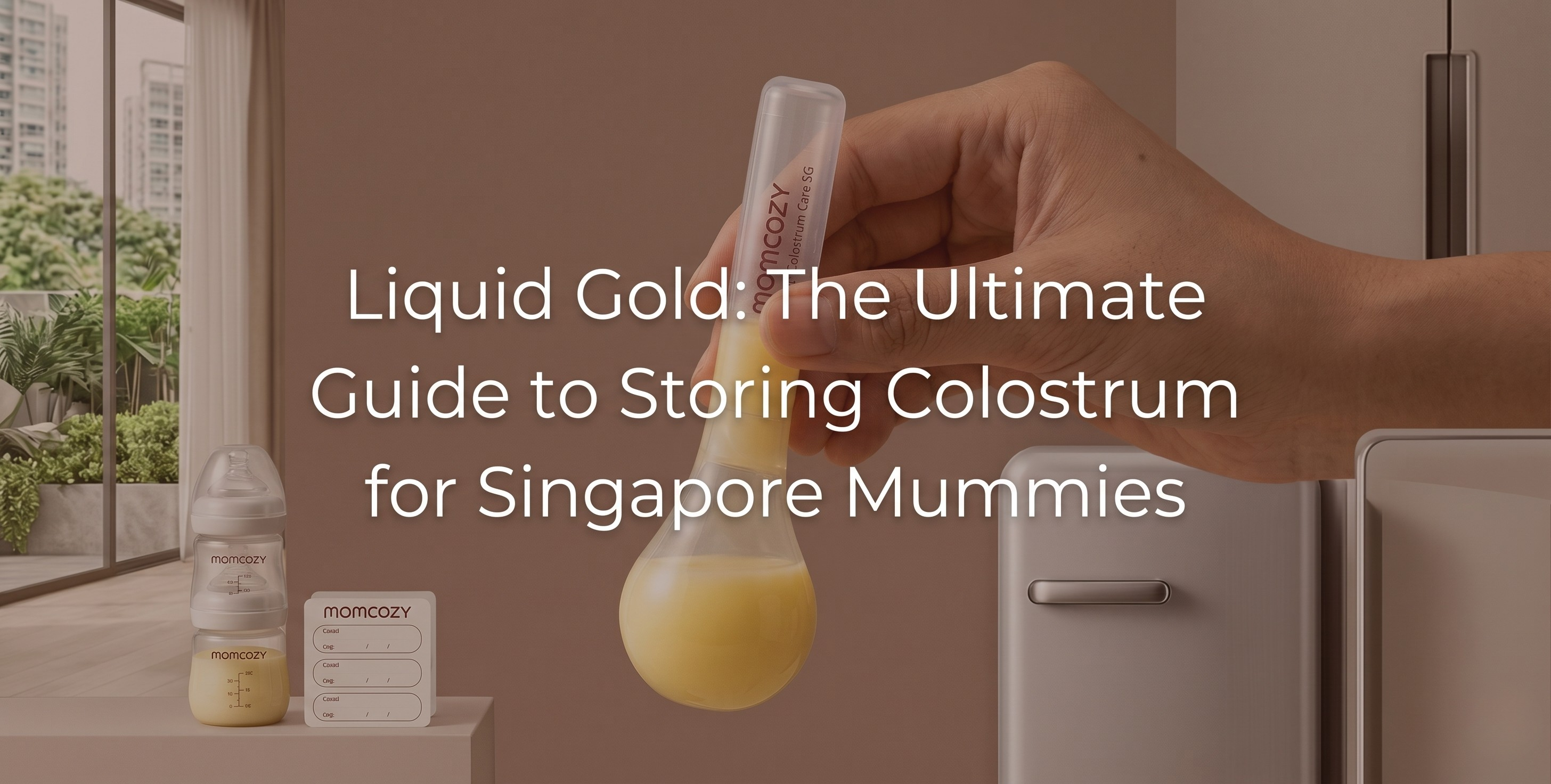 How to Store Colostrum: A Guide for Singapore Mummies | Momcozy