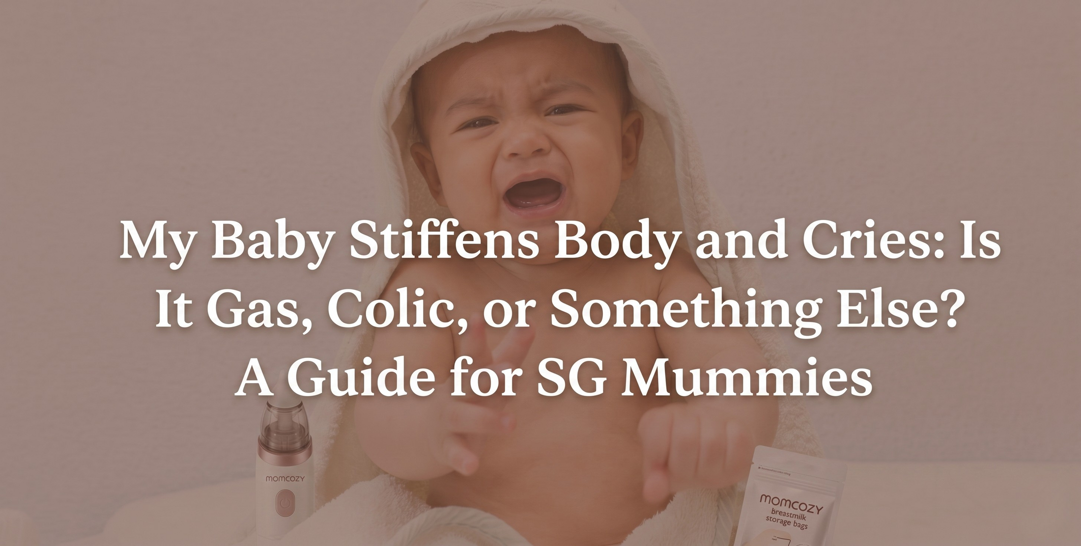 My Baby Stiffens Body and Cries Is It Gas, Colic, or Something Else A Guide for SG Mummies