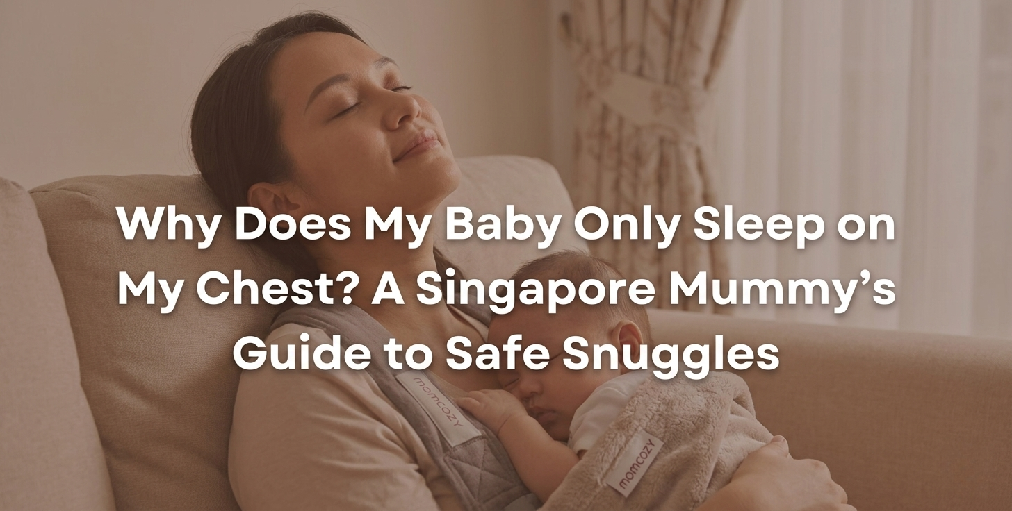 Why Does My Baby Only Sleep on My Chest A Singapore Mummy’s Guide to Safe Snuggles