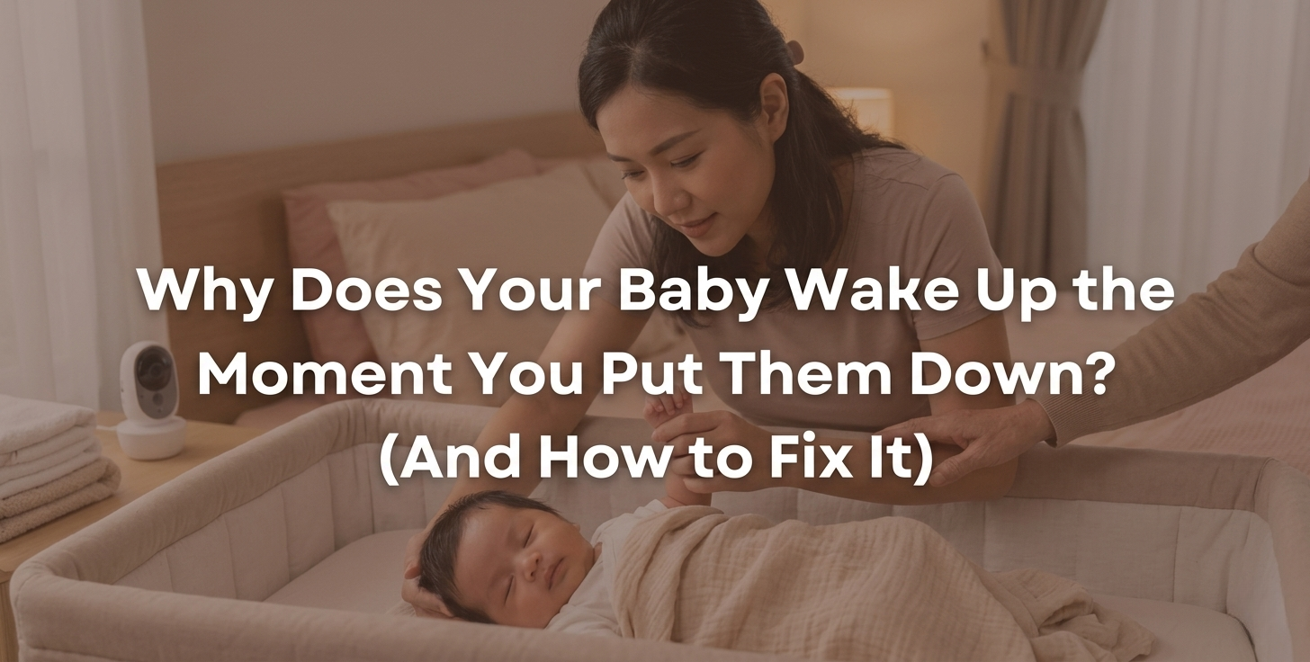 Why Does Your Baby Wake Up the Moment You Put Them Down? (And How to Fix It)