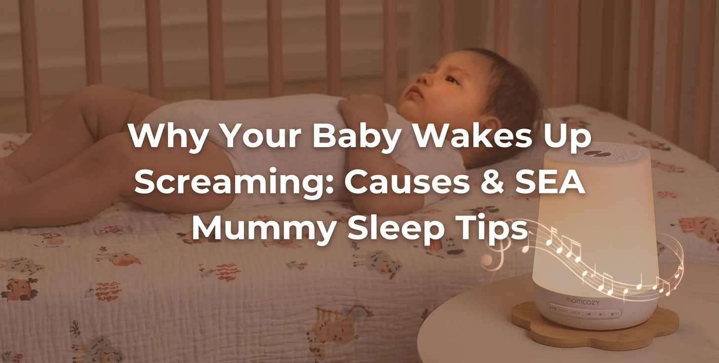 Why Your Baby Wakes Up Screaming: Causes & SEA Mummy Sleep Tips