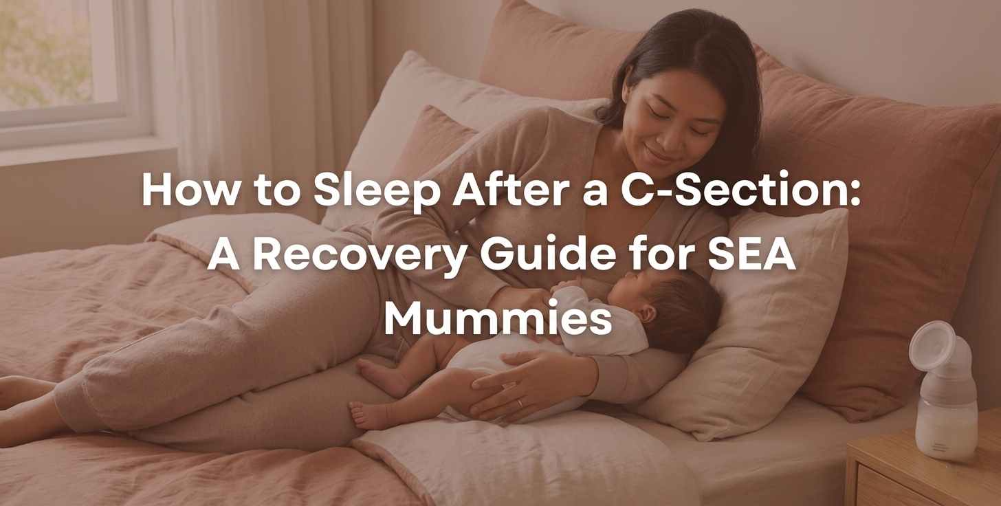 How to Sleep After a C-Section: A Recovery Guide for SEA Mummies