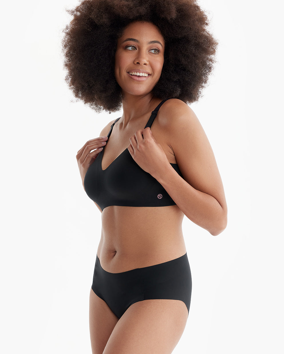Pregnancy Comfort Bundle: Ergonest Belly Band and Ultra Soft Seamless Nursing Bra YN21