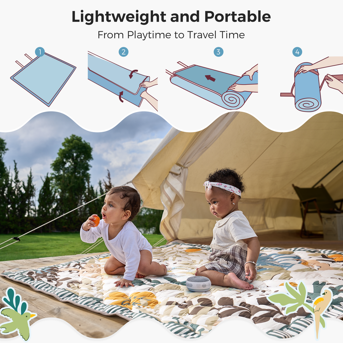 Momcozy Baby Portable Playmat