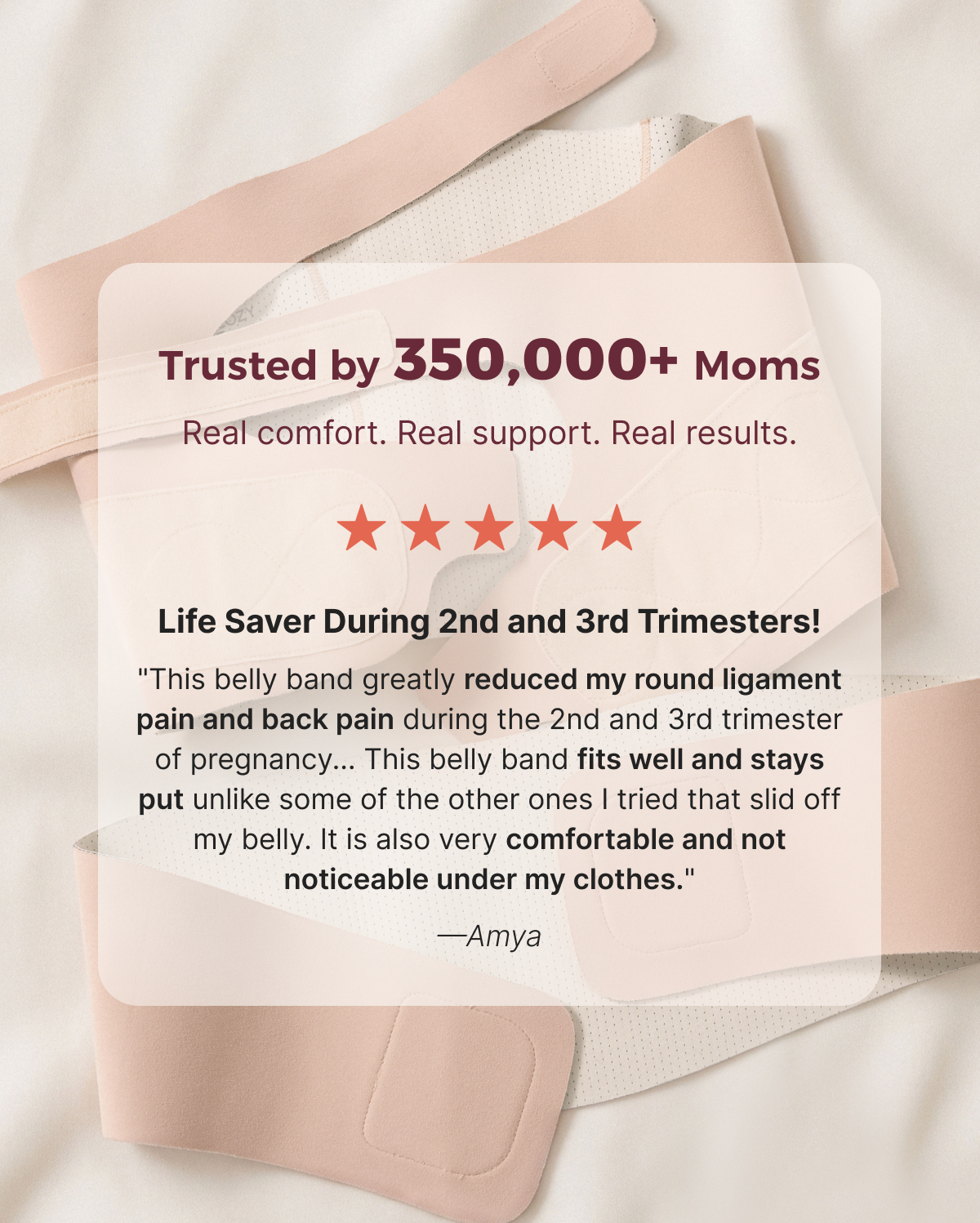 BumpEase - Momcozy Ergonest Maternity Belly Band