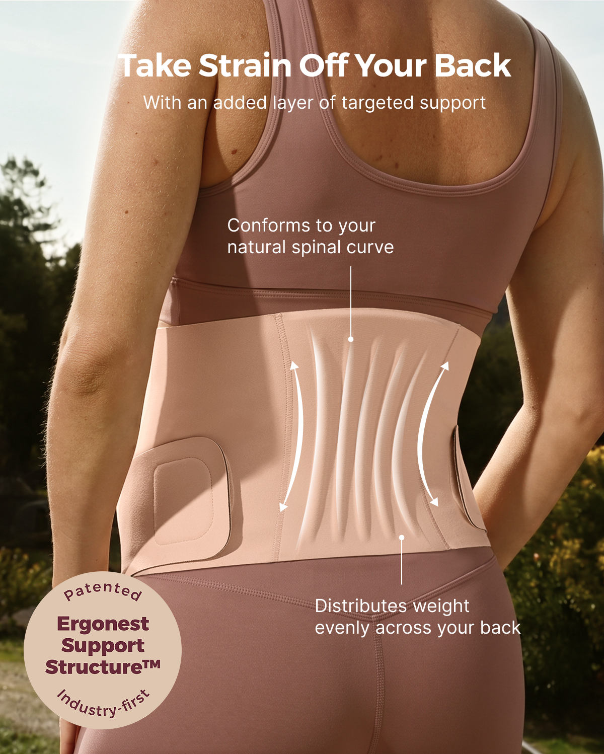 Ergonest Maternity Belly Band & High Waist Pregnancy Underwear Bundle
