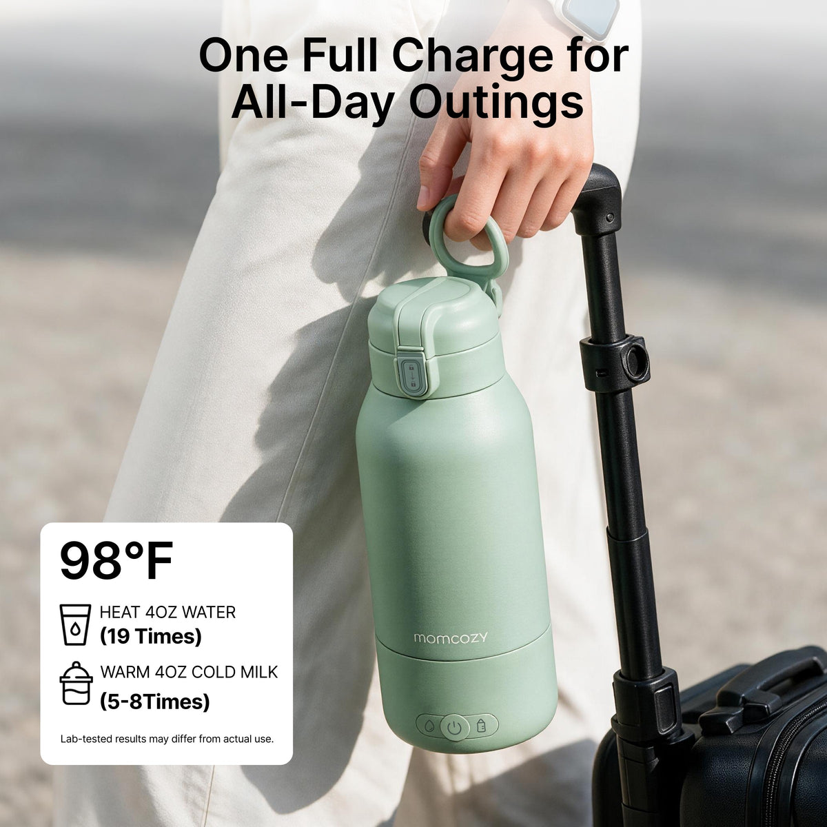 Superfast Portable Breast Milk & Water Warmer for Travel