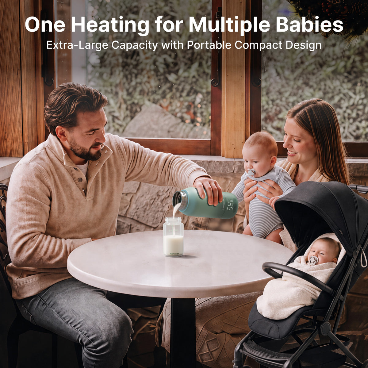 Superfast Portable Breast Milk & Water Warmer for Travel
