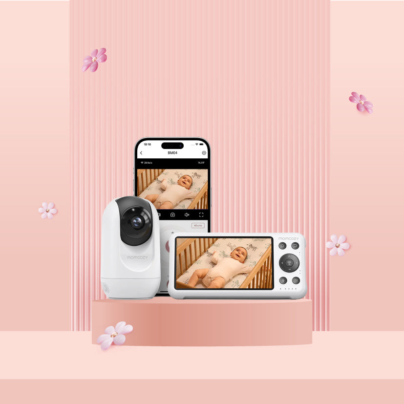 Momcozy 5-Inch Dual-mode Smart Baby Monitor-BM04