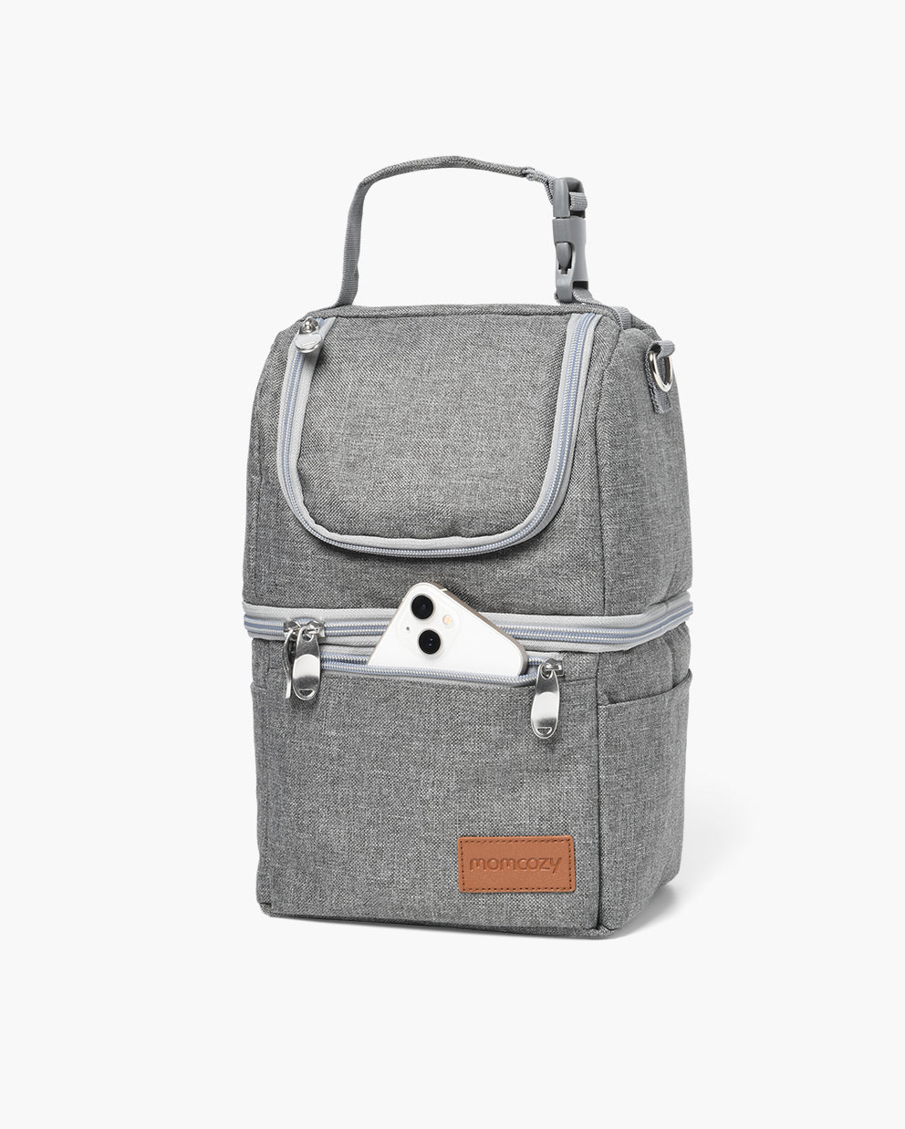 Momcozy Insulated Baby Bottle Bag Stylish Breastmilk Cooler Bag