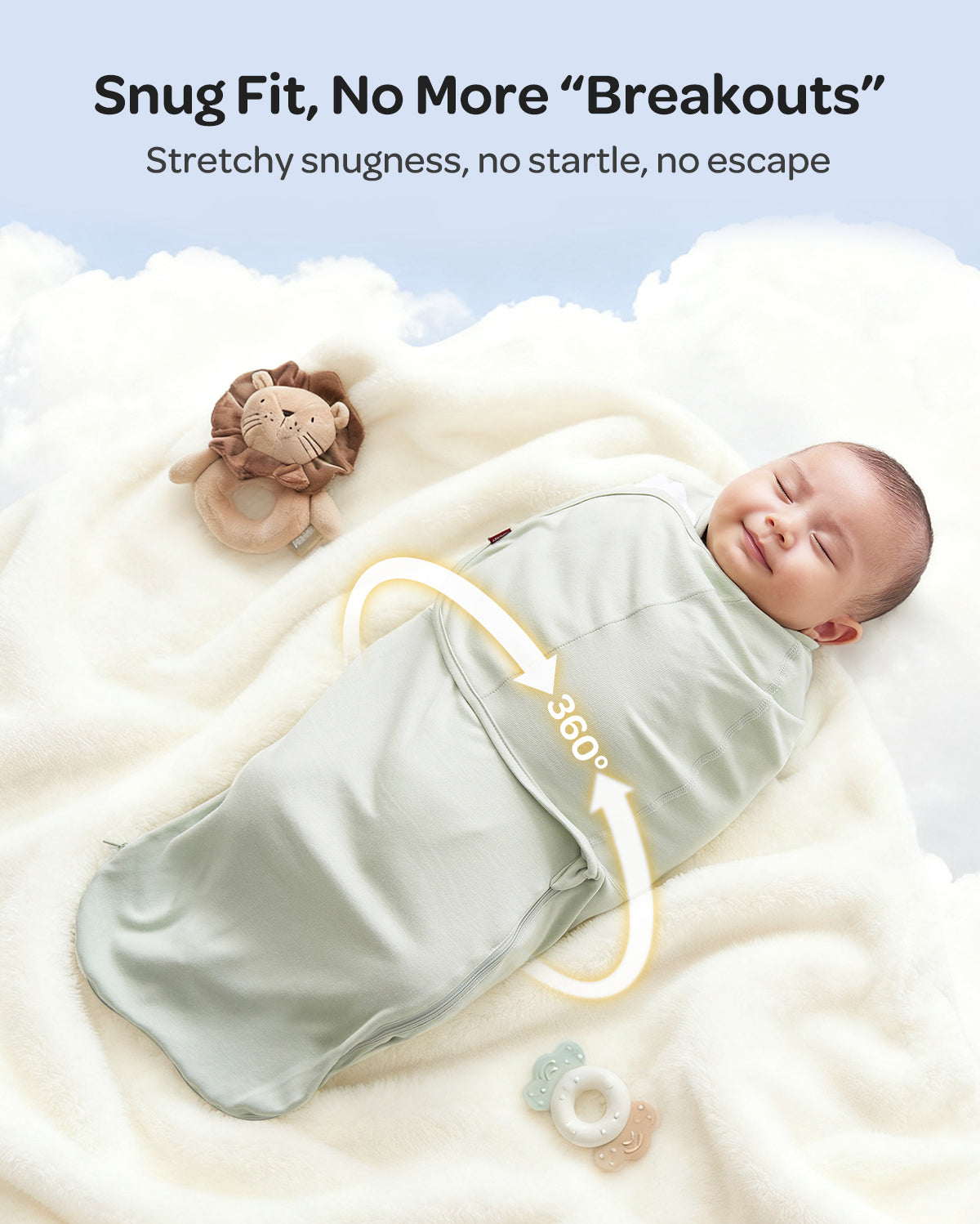 Easy Swaddle Wrap for Tropical Babies | Momcozy SEA Official